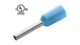 RND 465-00538 [100 шт], Bootlace ferrule 0.25 mm2 blue 12 mm pack of 100 pieces, RND Connect