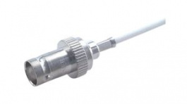 21 BNC-50-2-9/133 NE, RF Connector, BNC, Brass, Socket, Straight, 50Ohm, Crimp Terminal, Huber+Suhner