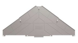 1173630000, Partition Plate, Unprinted, 2mm, Grey, Weidmuller