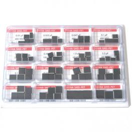 CASE4030/6054, Foil capacitor assortment SMD, Wima