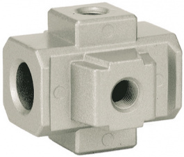 Y44-F03, Intermediate outlet, SMC PNEUMATICS