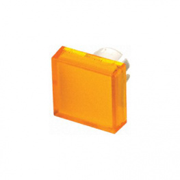 61-9321.3, Линза для кнопки; 22мм; 61; Цвет: оранжевый прозрачный, EAO