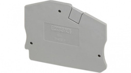 3038189, End plate, grey, Phoenix Contact