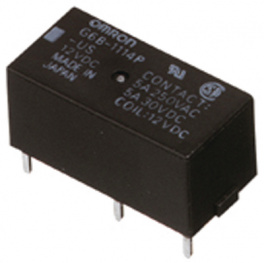 G6BK1114PUS5DC, PCB power relay 5 VDC 280 mW, Omron