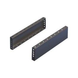 8601.01, Plinth components left + right black, Rittal