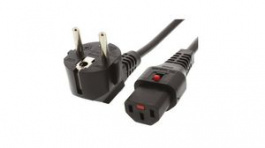 IL19-EU1-H05-3150-200, IEC Power Lead H05VV-F Type F (CEE 7/4) IEC 60320 C13 2m, Schaffner
