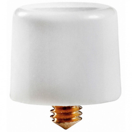 AT413B, Button 8 x 6.5 mm white, NKK Switches (NIKKAI, Nihon)