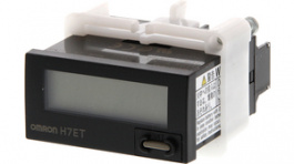 H7ET-NV-H, Hour Meter 7-Digit LCD 999999.9 h PNP/NPN voltage input, Omron