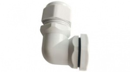 RND 465-00866, Bend Cable Gland, PG21, Nylon, Grey, IP68, RND Components