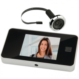 DTS-STANDARD, Digital spyhole black-silver, Rieffel Tresor