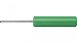 LB 4-1.5 S Ni / 20 / GN, Laboratory socket diam. 4 mm Green CAT II, Schutzinger