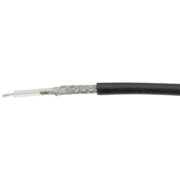 RG-58, RG Coaxial cable 19x0.18 mm black, Bedea