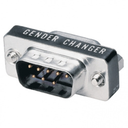 PB-005-A, Null modem adapter DB9 - DB9 m - f, Maxxtro