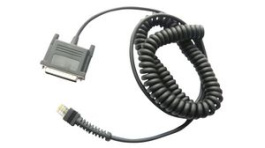 CAB-509, RS232 Cable, Coiled, 3.6m, Suitable for PM8300/PD9500/PBT9500/PM9501, Datalogic