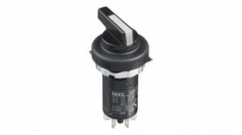 MW1S-2L2, Rotary Switch 2-Pole 2-Pos 90° Panel Mount, IDEC