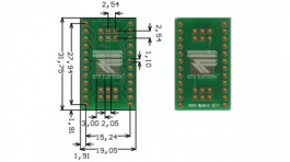 RE936-08, Prototyping board FR4 Epoxide + chem. Au, Roth Elektronik