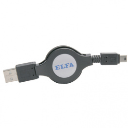 USB CABLE ELFA, USB cable assembly, -
