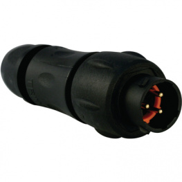 UTS1JC103P, Cable plug Trim Trio UTS Poles=3 Male Housing size10, Souriau Esterline Sunbank
