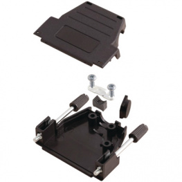MHDSSK-P-9-L-K, D-Sub plastic hood Poles 9, MH Connectors