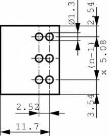 1701570000, PCB Terminal Block 5P5.08 mm, Weidmuller
