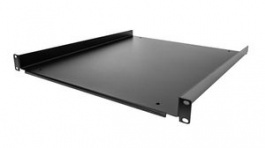 SHELF-1U-20-FIXED-S, Cantilever Shelf, Steel, 305mm, Black, StarTech.com