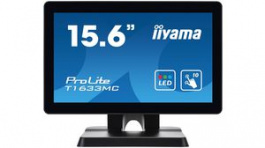 T1633MC-B1, Monitor, Touchscreen, TN, 1366 x 768, 16:9, 15.6^, LED, Iiyama