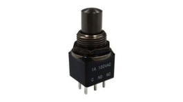 RND 210-00615, Sealed Pushbutton Switch, 2CO, ON-(ON), IP67, PCB Pins, RND Components