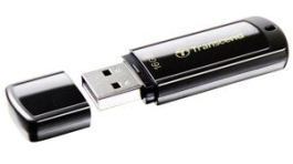 TS16GJF350, USB Stick, JetFlash, 16GB, USB 2.0, Black, Transcend