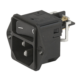 DC11.0001.001.21, Appliance inlet C14, Schurter