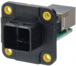 09452451130, Wall Jack PushPull 8/8 RJ45, Harting