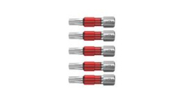 42113, Насадка; Torx®; TX30; 29мм; Монтаж: 1/4" (C6,3мм); 5шт; Серия: TY, Wiha