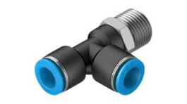QSTL-1/2-12, Push-In T-Fitting, 67.5mm, Compressed Air, QS, Festo