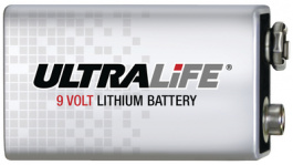 U9VL-J-P, Primary Lithium-Battery 9 V, 6AM6, Ultralife
