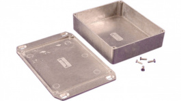 1590XXFL, Metal enclosure grey 145 x 121 x 39 mm Die cast aluminium/Alloy IP 54, Hammond