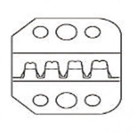 58448-3, Crimp insert for 0.08...0.6 mm2, TE Connectivity