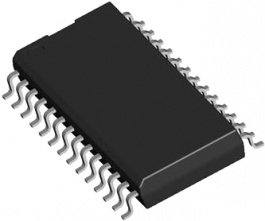 MAX241ECWI+, Interface IC RS232 SO-28W, MAXIM INTEGRATED