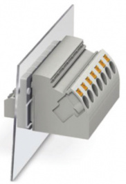 3056938, PW 4-POT-SCM, Feed-through terminal block grey 1P, Phoenix Contact