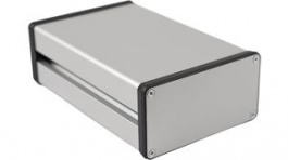 1455NC1601, Extruded Enclosure, Clear Anodized , 103 x 160 x 53 mm, Aluminium, 1455, Hammond