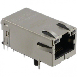 0826-1X1T-80-F, Modular jack 8 Shielded, Bel Stewart