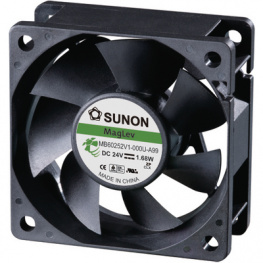 MB60252V1-000U-A99, Вентилятор: DC; осевой; 24ВDC; 60x60x25мм; 39,7м3/ч; 33,5дБА; Vapo, Sunon