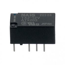 TX2-5V, Реле: электромагнитное; Uобмотки:5ВDC; 2А; миниатюрное; Серия: TX, Panasonic