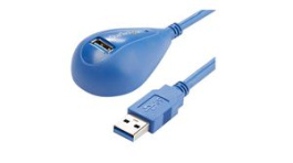 USB3SEXT5DSK, Extension Cable USB-A Plug - USB-A Socket 1.5m USB 3.0 Blue, StarTech.com