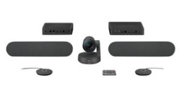 960-001242, Conference System, Rally Plus, Omni-Directional, 300Hz ... 10kHz, Logitech