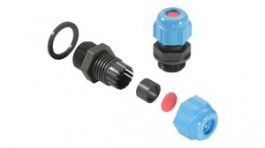 2017690000, Cable Gland, 6 ... 10mm, M16, Polyamide 6, Blue, Weidmuller