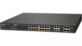 GS-4210-16UP4C, Network Switch 20x 10/100/1000 4x SFP 19