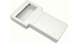 1592ETSDBK, Hand Held Display Enclosure With Solid Display Area, 130 x 235 x 34 mm, Flame Re, Hammond