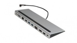 12.99.1117, USB-C Docking Station 2x USB 3.0 Type-A/3.5 mm Female/SD-Card/USB-C/HDMI/VGA/Dis, Value