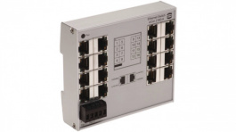 ECON 2160-A, Industrial Ethernet Switch 16x 10/100 RJ45, Harting
