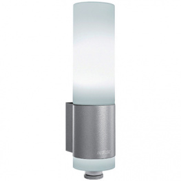 L 265 S, Light fixture with sensor outdoor 14 W aluminium, Steinel