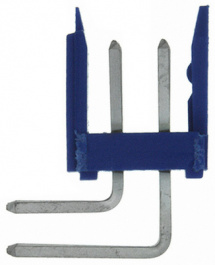 76383-302LF, Pin header, dubox 2x2-pin 90deg. 4p, FCI (Amphenol FCI, AFCI))